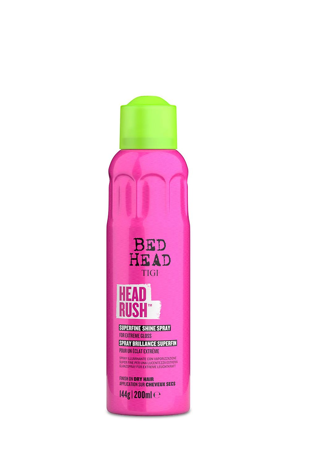 Tigi Headrush Shine Hair Spray For Smooth Shiny-Hair, 200ml