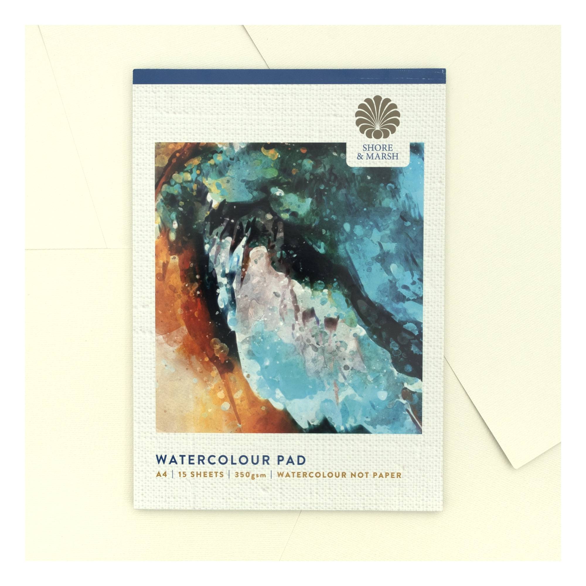 Shore & Marsh NOT Watercolour Pad A4 15 Sheets