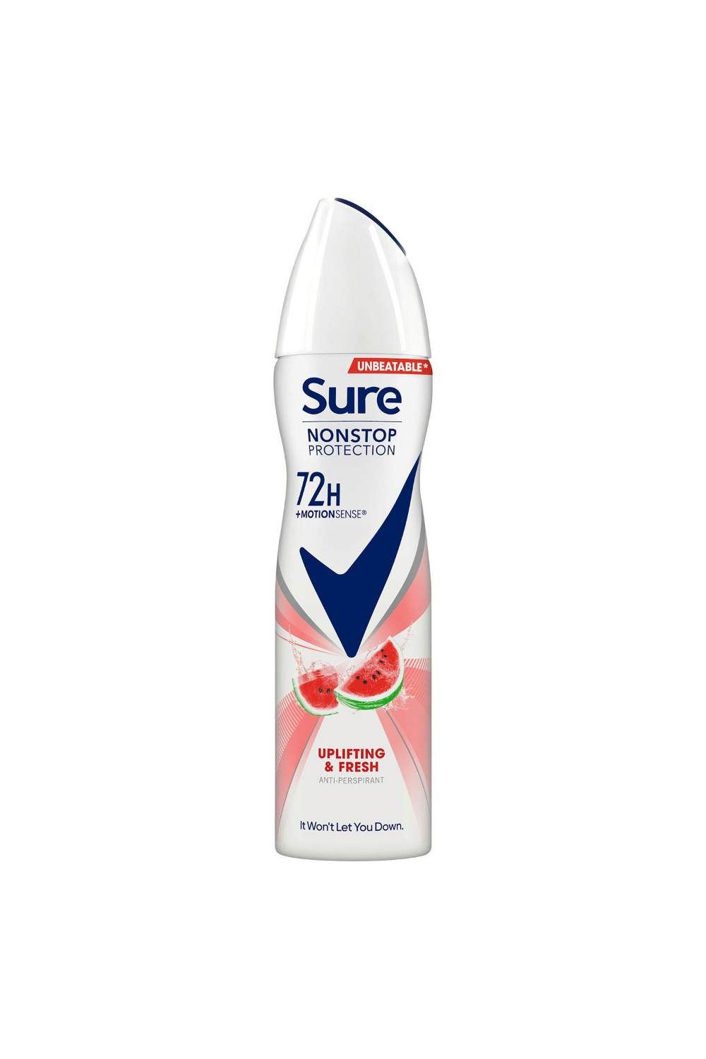Sure Women 'Antiperspirant' 72H Protection Deo Uplifting & Fresh, 6x150ml