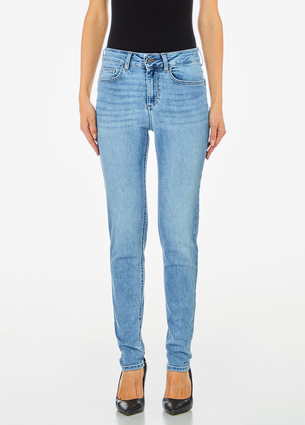 Jeans skinny bottom up