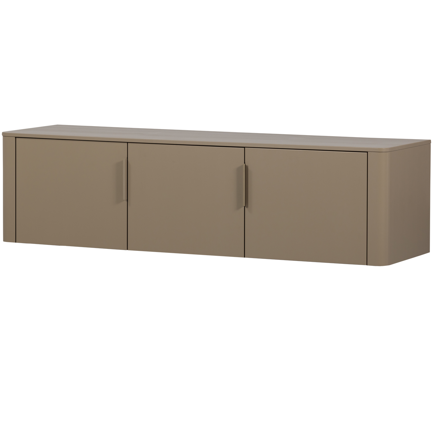WOOOD tv meubel Gunnar - Grenenhout - Mud/Bruin - 56x154x44