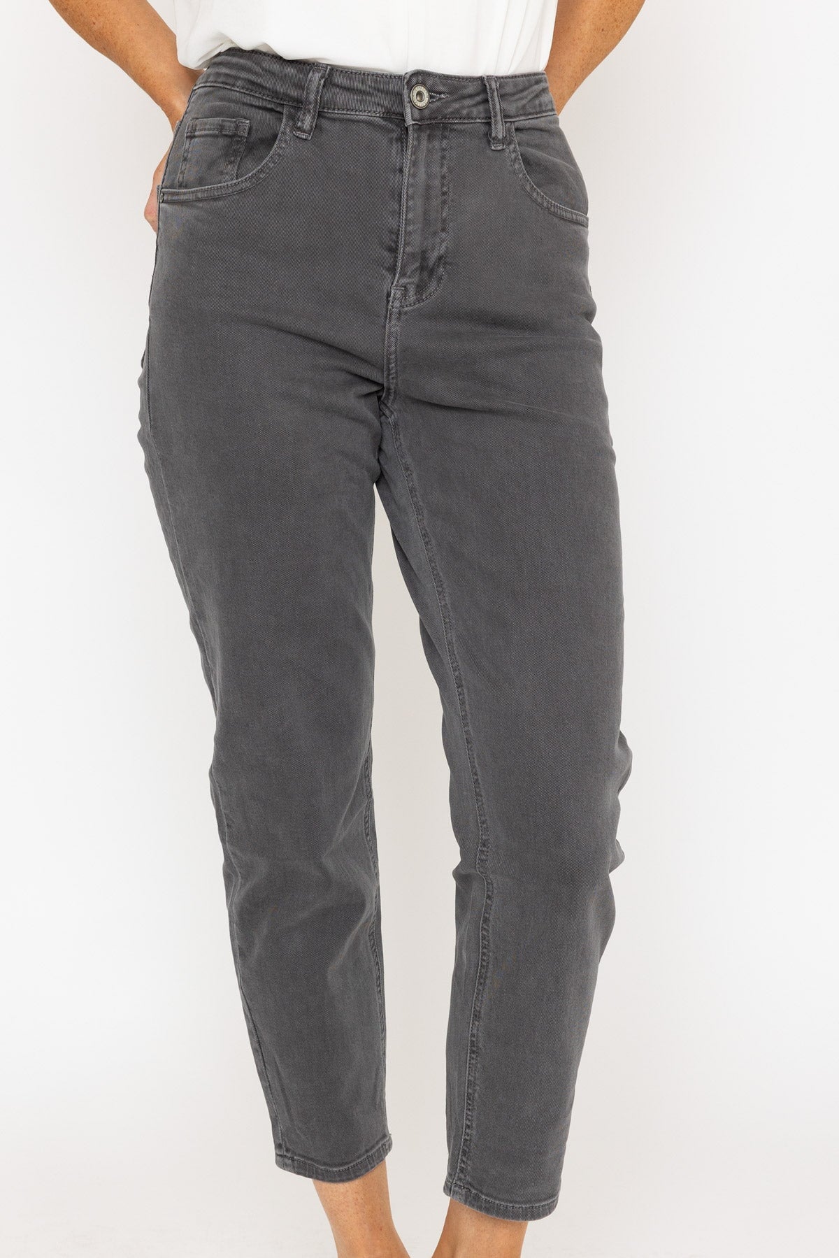 Grey Slim Leg Jeans