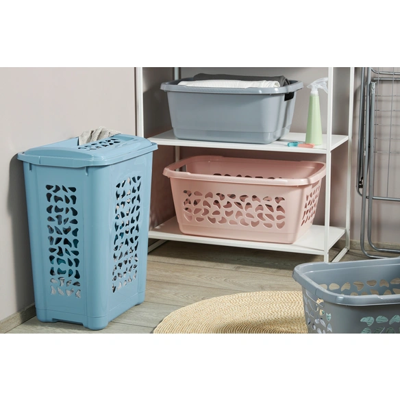 Wäschesammler »per«, 60,0L 45x34x60 cm nordic grey