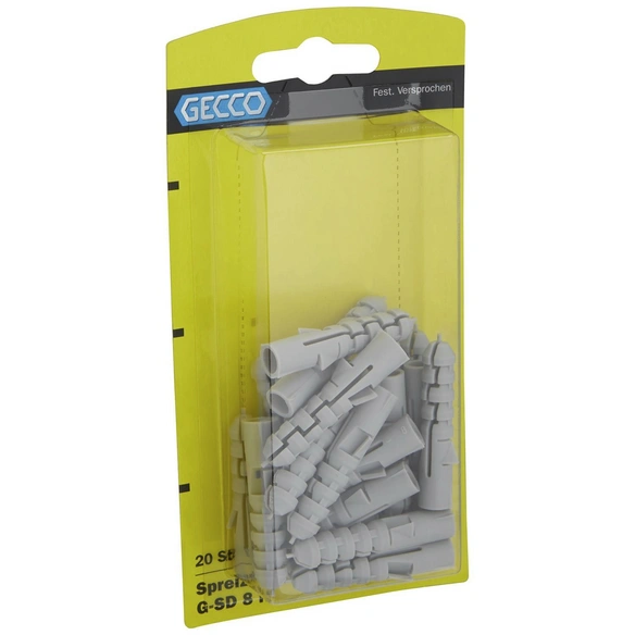 Spreizdübel, G-SD, Nylon, 20 Stück, 8 mm