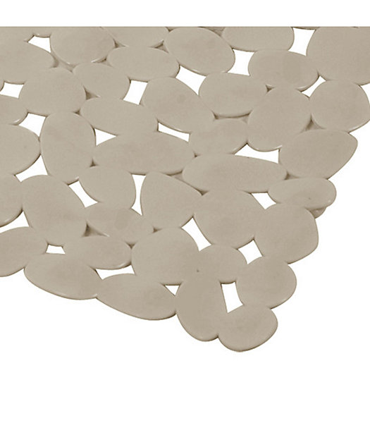 Fond de douche 52x52cm pvc uni taupe - 52x52cm - Taupe