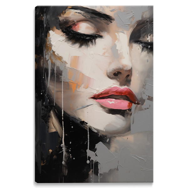 Obraz Canvas Nowoczesny Portret Kobiety 20x30cm