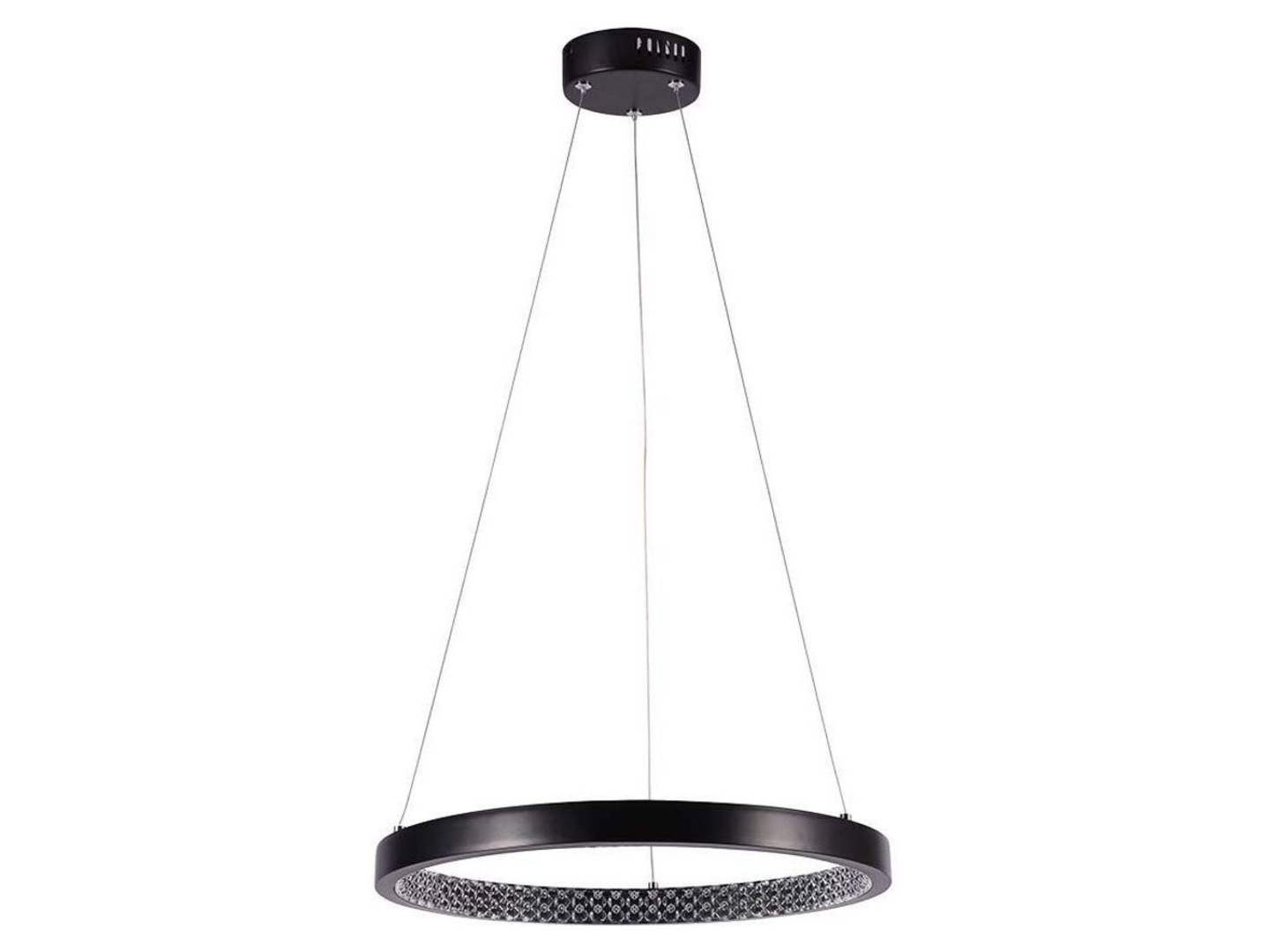 Lampa wiszącaVT-7823 LED aluminiowa czarna