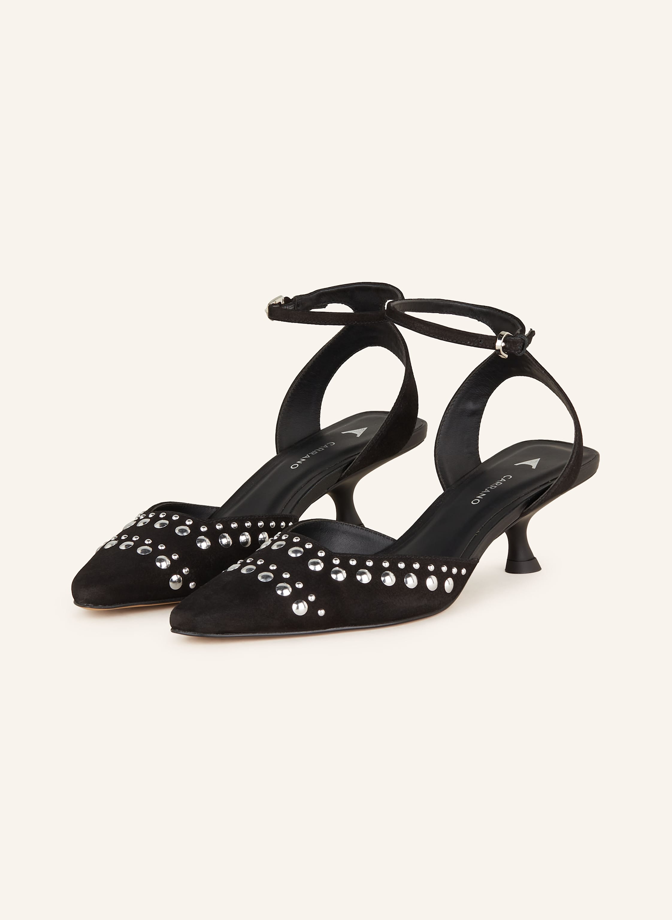 CARRANO Slingpumps mit Nieten