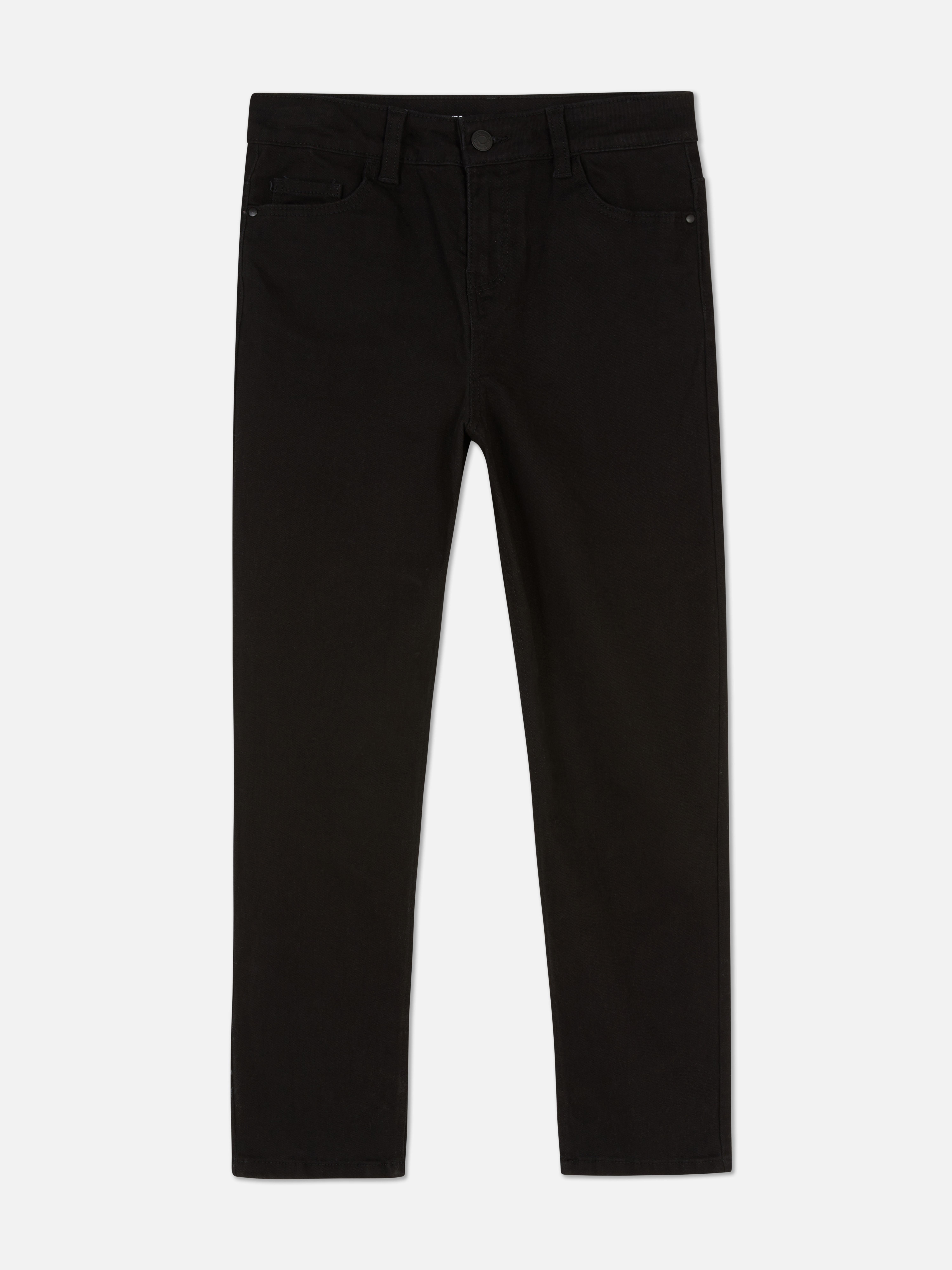Twill Straight Leg Pants