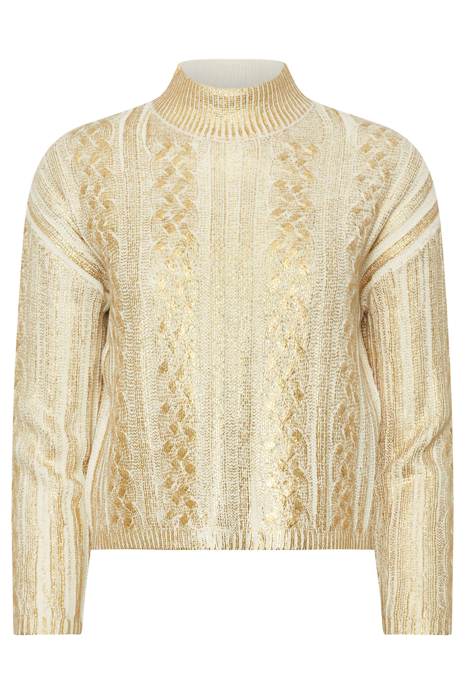 PixieGirl Petite Metallic Foil Jumper