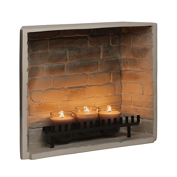 Cheminée électrique encastrable à bougies parfumées - ZenFlame