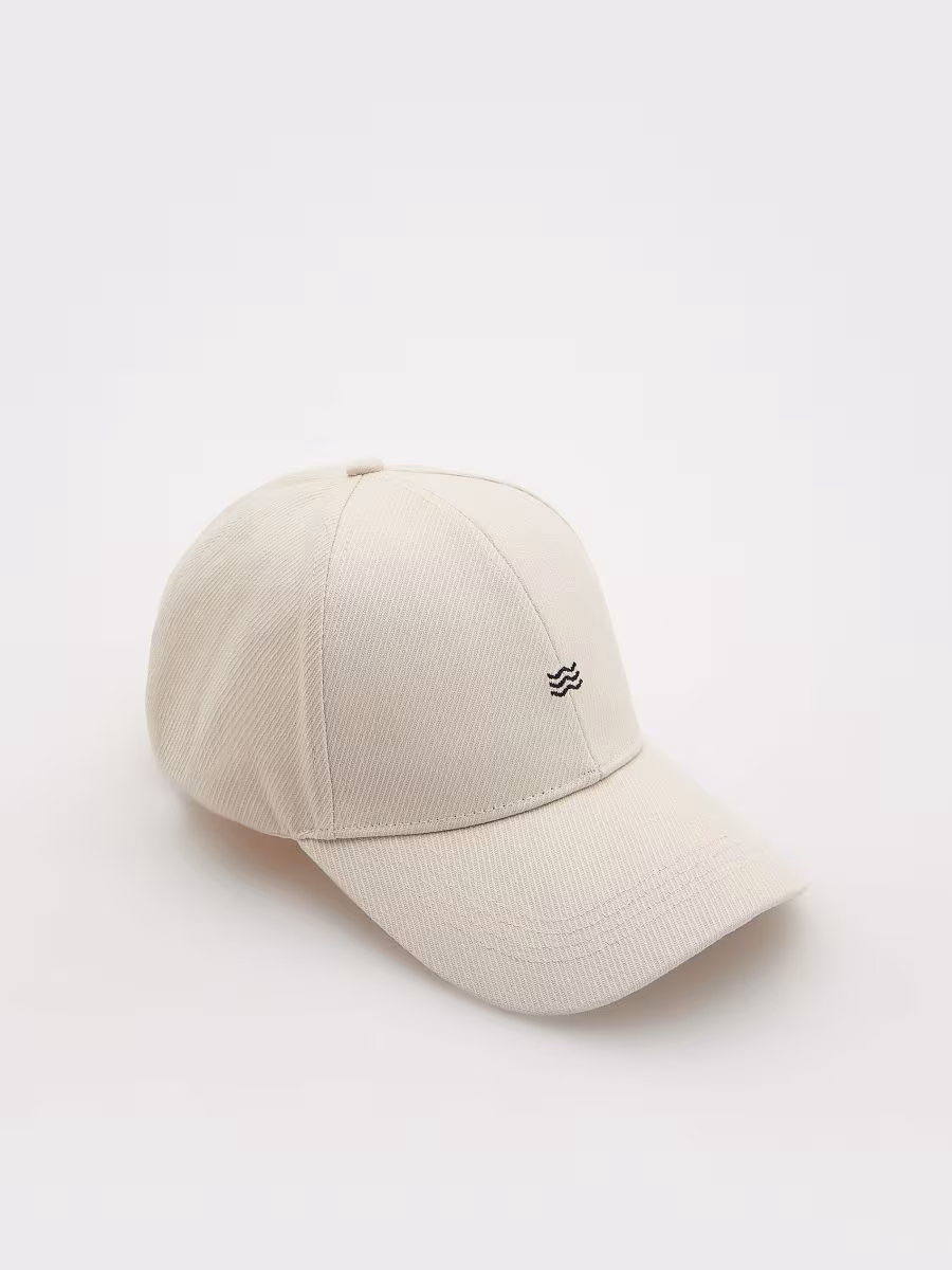 Baseball Cap With Embroidery