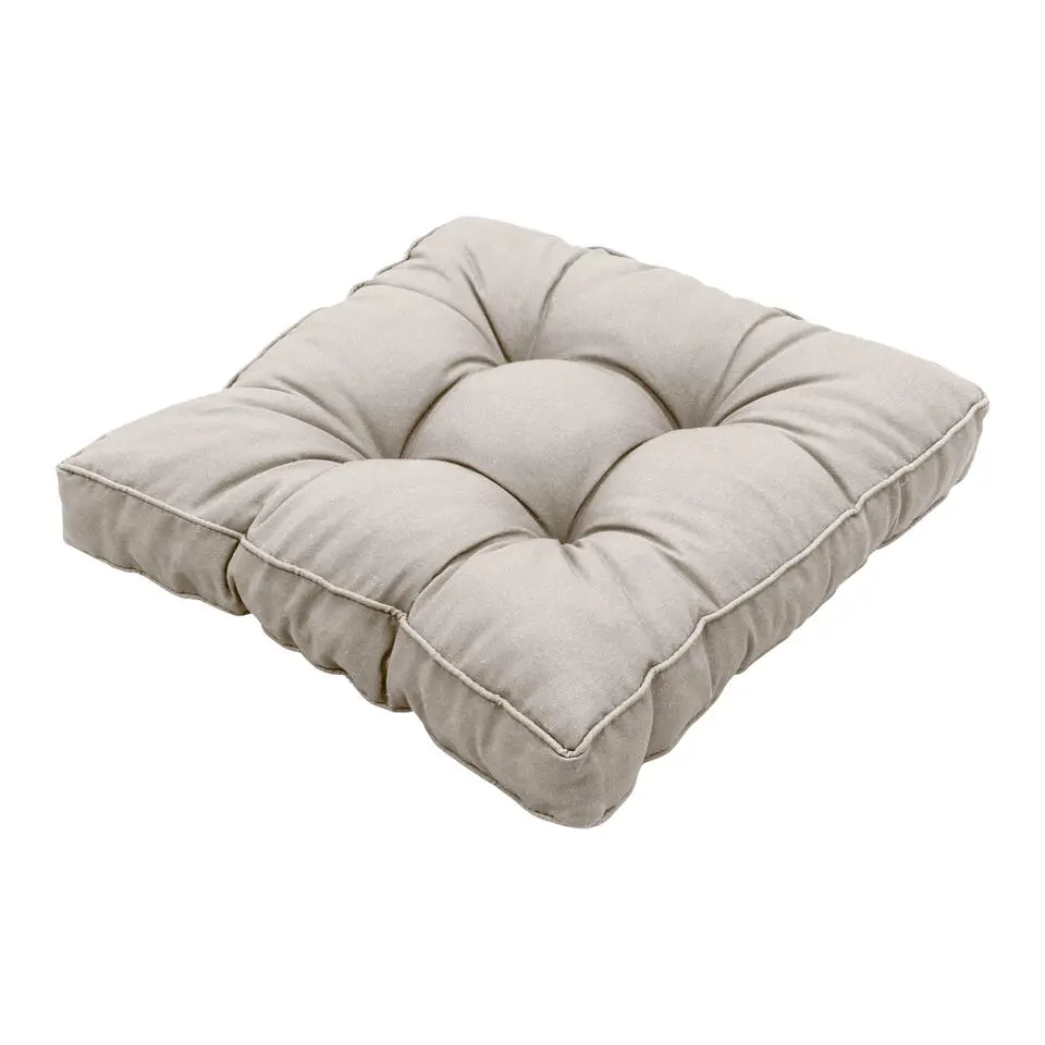 Madison - Zitkussen Panama - Beige - 47x47x10cm - Set van 4