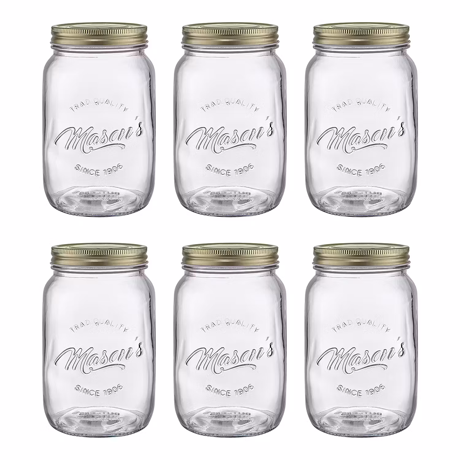 MASON'S Aufbewahrungsglas 6er-Set