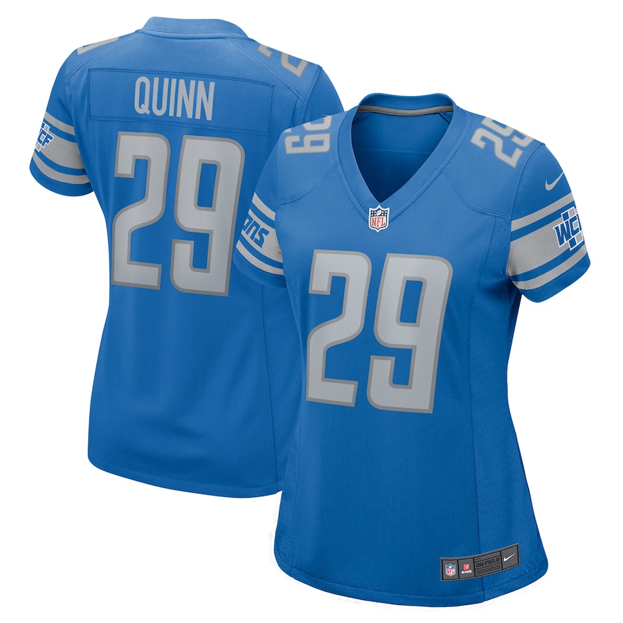 Trey Quinn Detroit Lions Nike Women's  Game Jersey - Blue