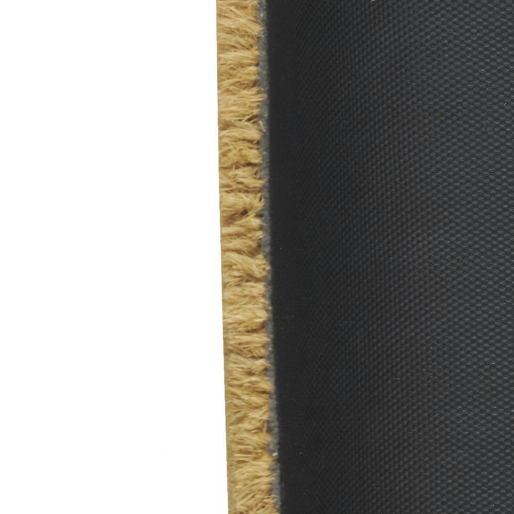 - Paillasson en fibre de coco 60 x 40 cm cactus hello