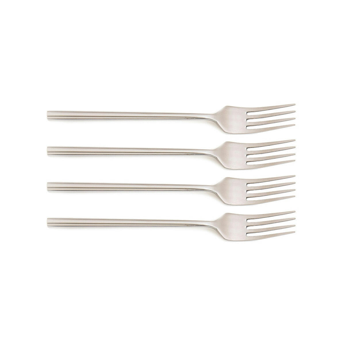 Lot de 4 fourchettes inox, Katherine