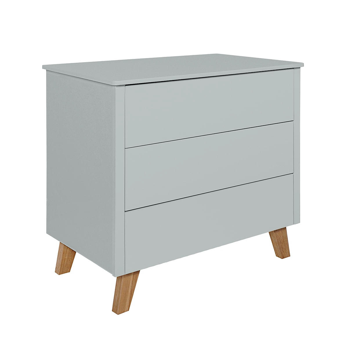 ZARA - Commode 3 tiroirs gris