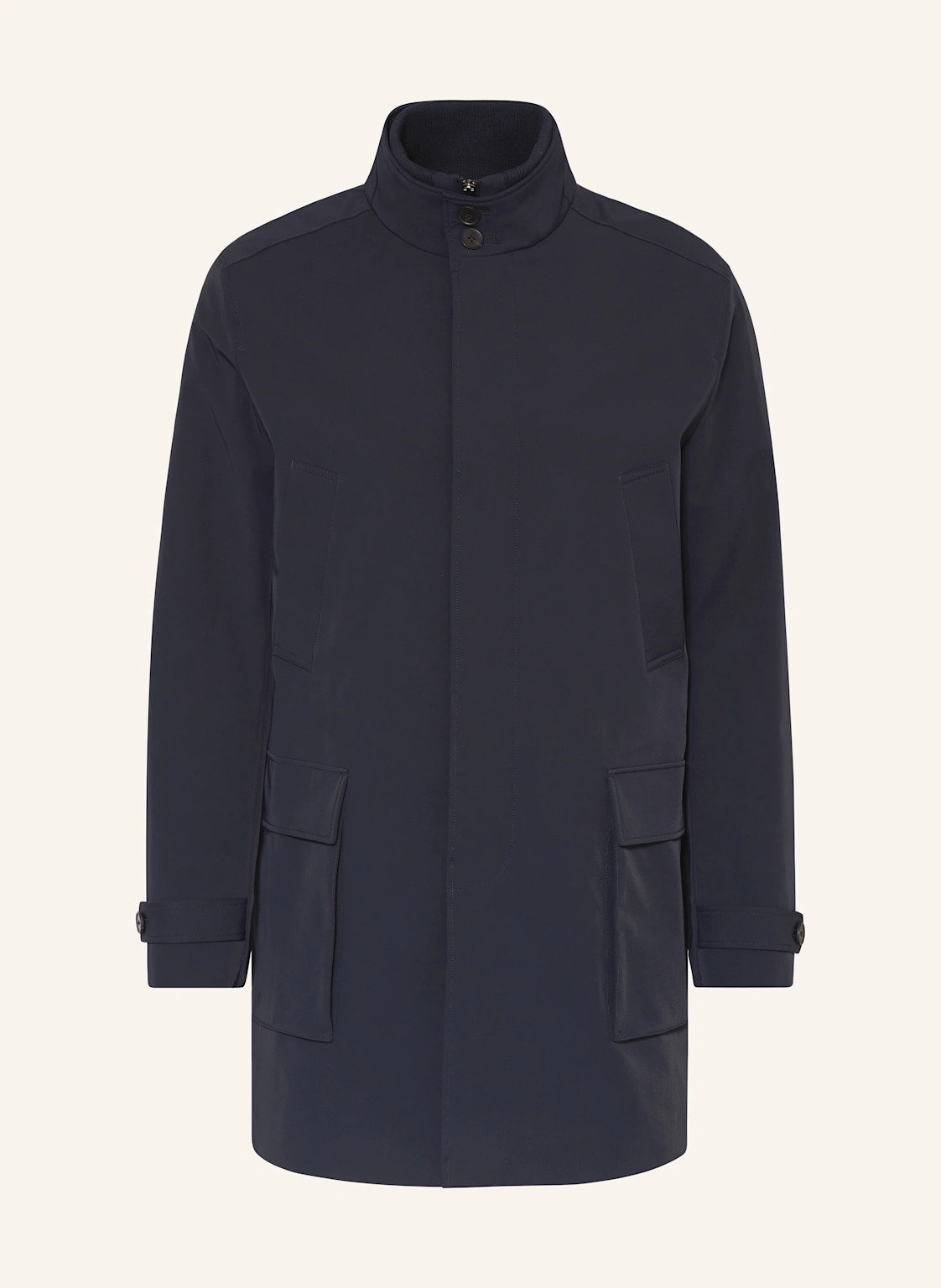 REISS Mantel PLAYER mit herausnehmbarer Blende