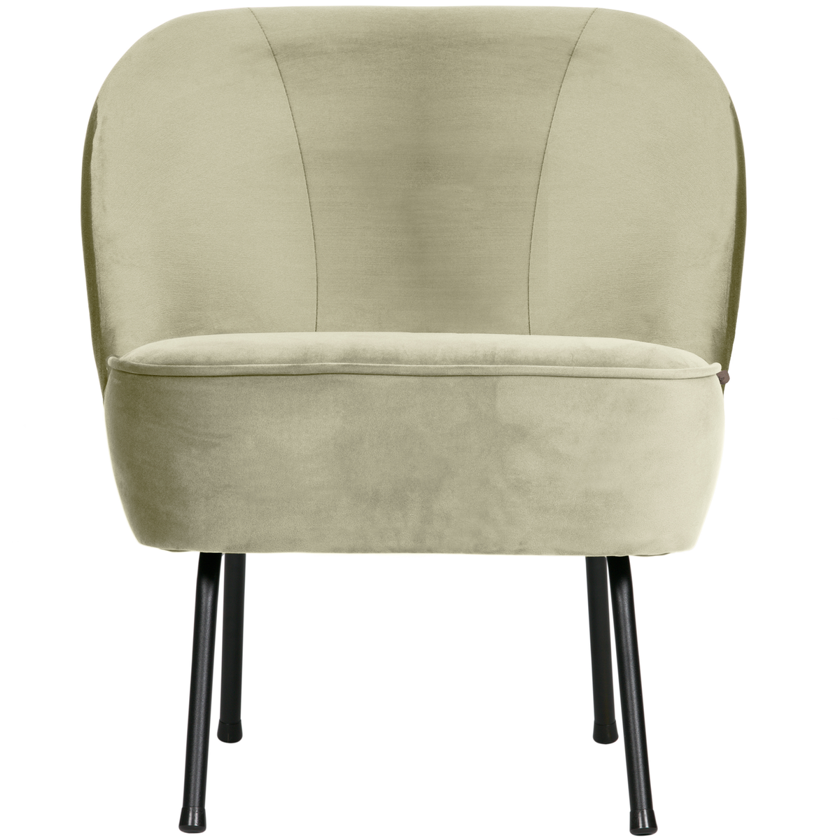 WOOOD fauteuil Vogue - Fluweel - Pistache - 69x57x70
