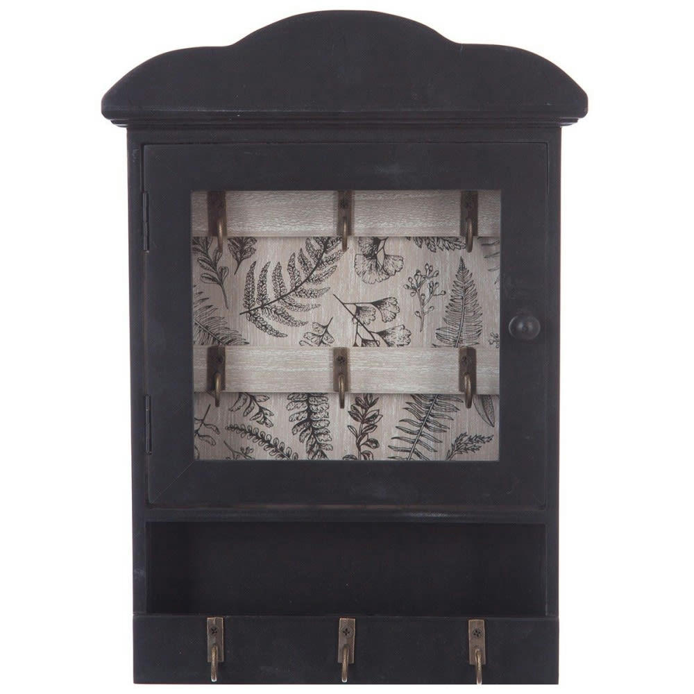 - Boîte à clés beau manoir noir fond naturel