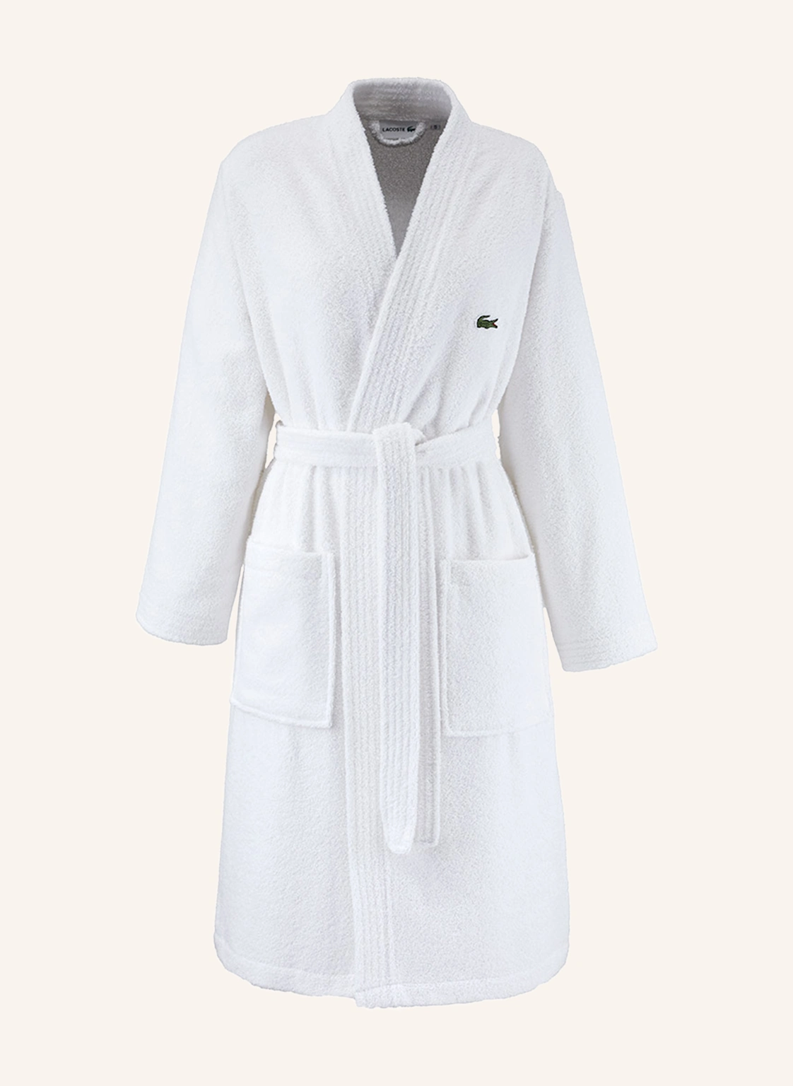 LACOSTE Bademantel LLECROCO