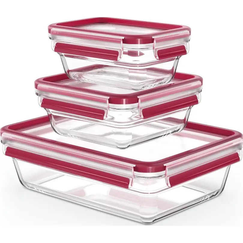Frischhaltedose 3er-Set Clip & Close Eco