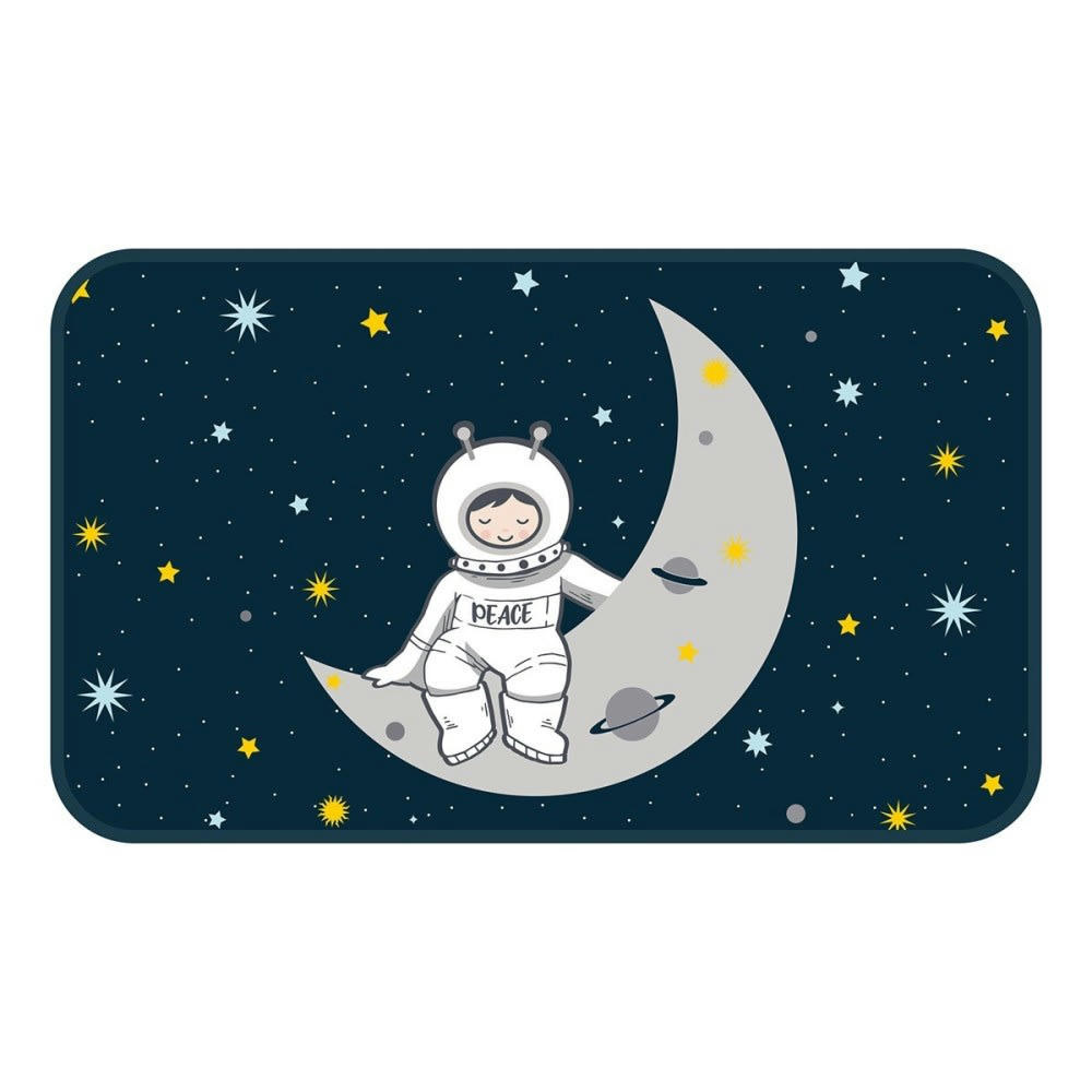 PETIT ASTRONAUTE - Tapis aspect velours 45x75cm