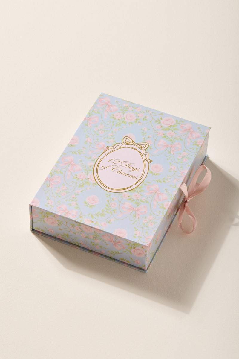 Twelve Days of Charms Advent Calendar Gold