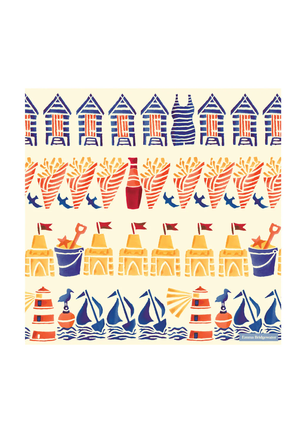 Seaside Icons Lunch Napkins