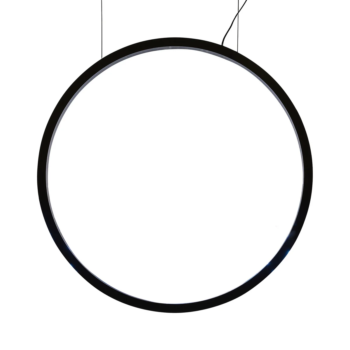 Artemide - O Outdoor LED-Pendelleuchte Ø 90 cm, schwarz