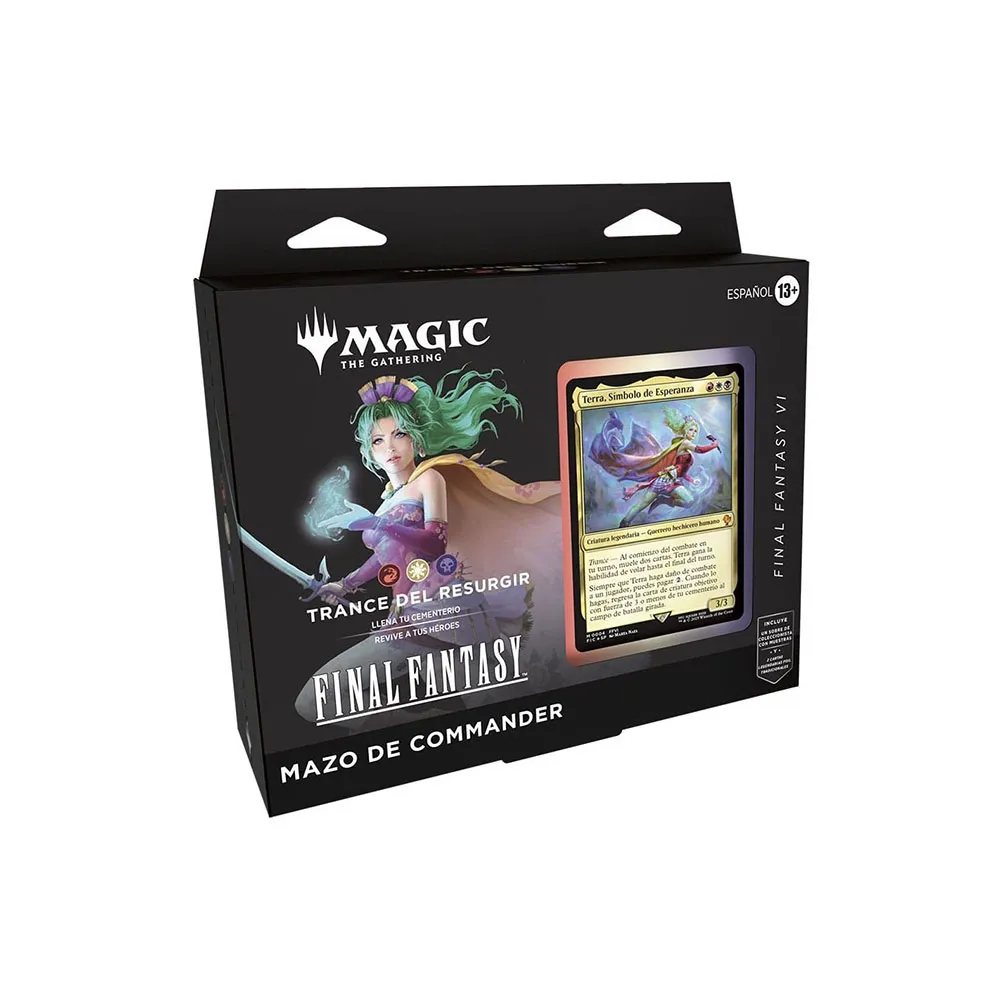 Wizards Of The Coast MTG Final Fantasy-Commander Deck (ES) trading cards