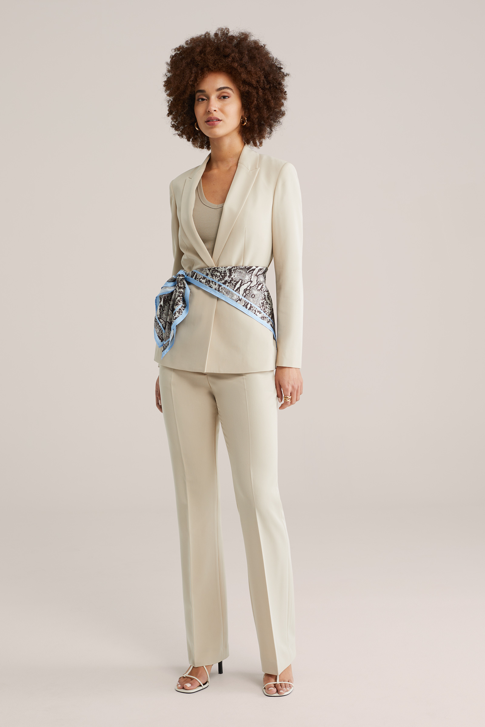 Dames tall fit flared pantalon