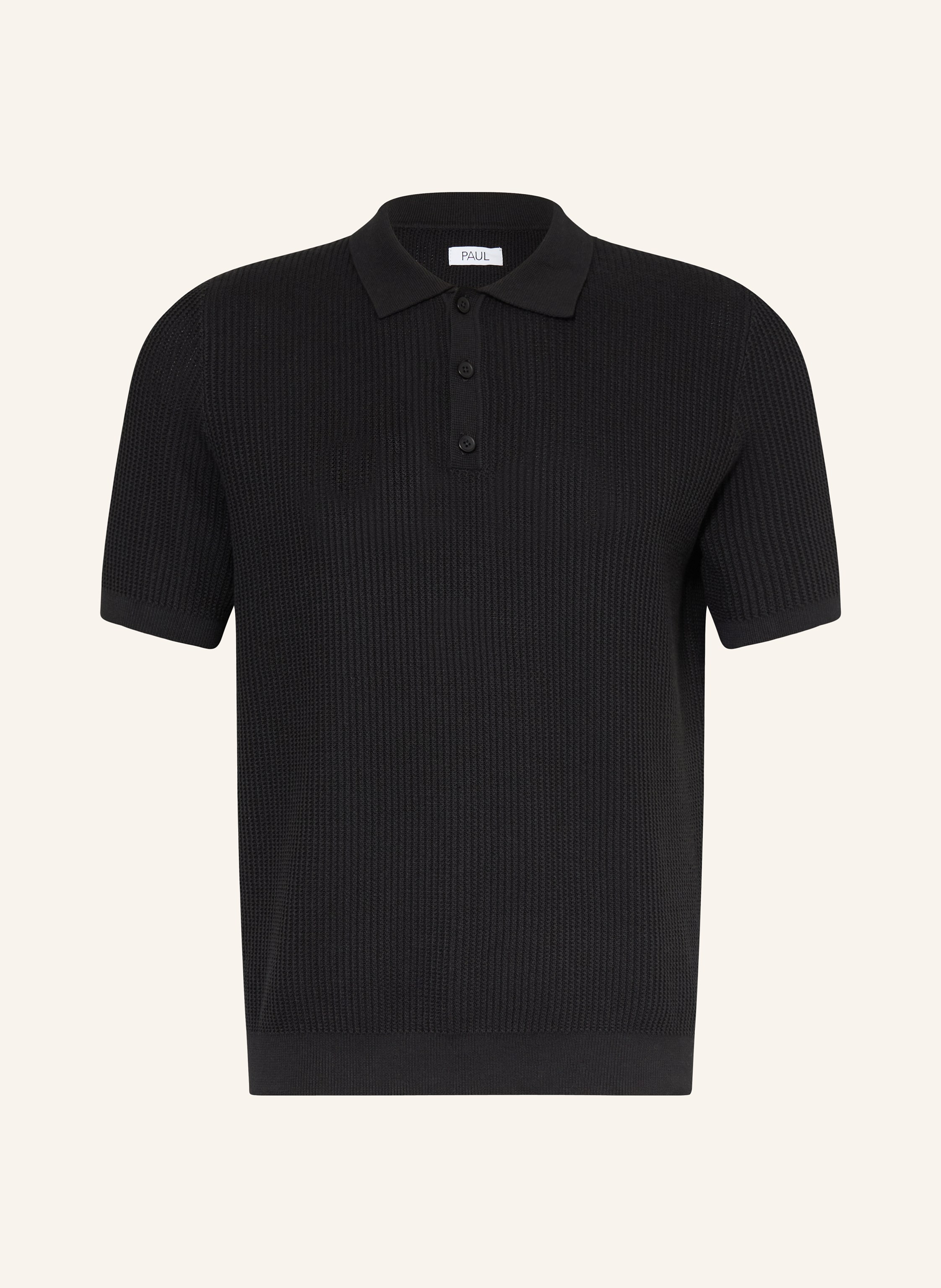 PAUL Strick-Poloshirt