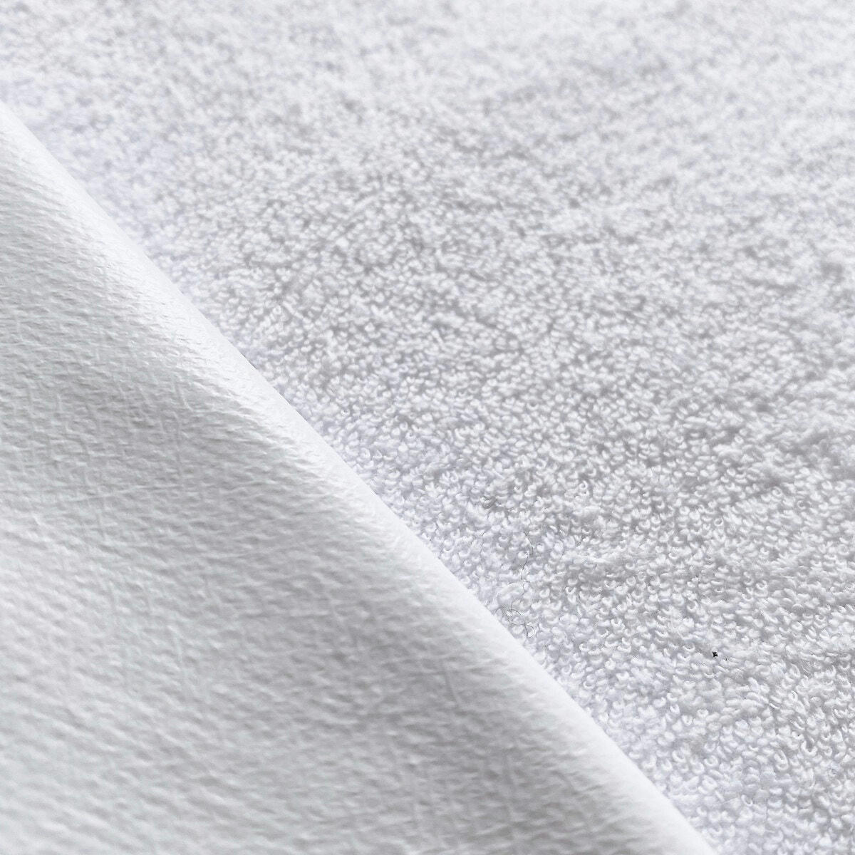Protège-matelas imper. molleton 98% coton recyclé