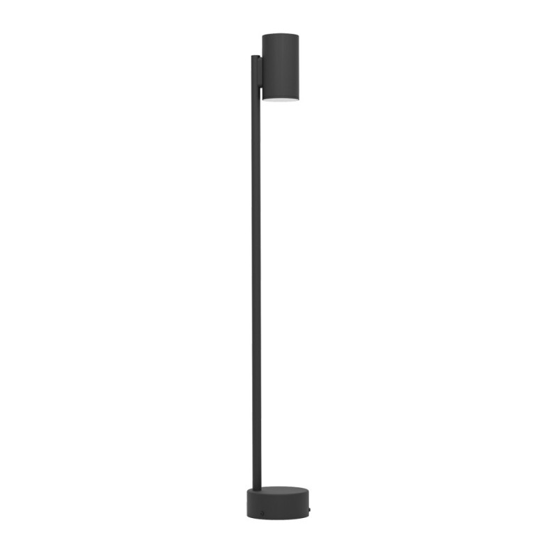 Lampadaire extérieur LED Izzalini noir GU10 2,8 W EGLO