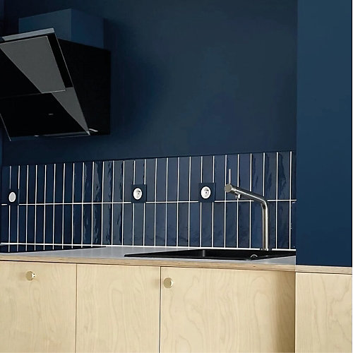 Faïence Effet Zellige Bleu Nuit VILLAGE 6,5x20 Royal Blue - LES CARREAUX DE JEAN