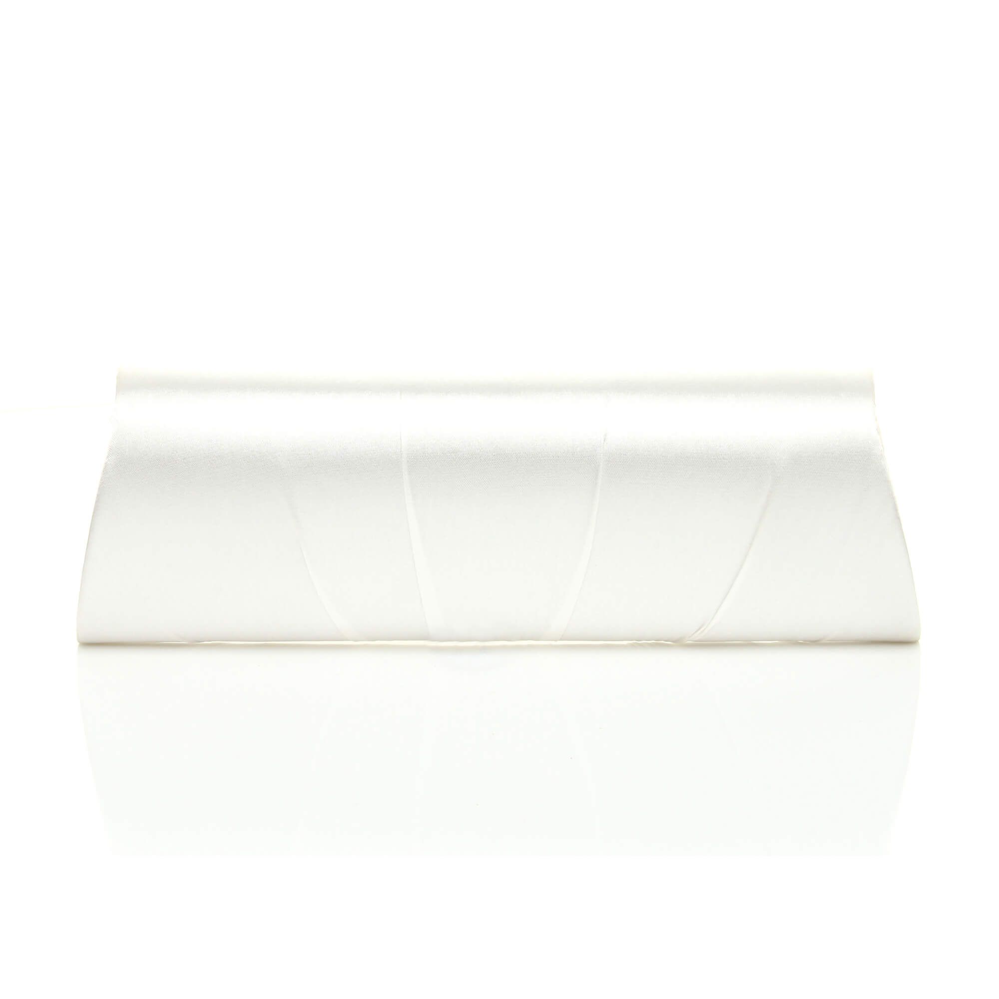 AJVANI Ruched Envelope Clutch Bag Detachable Chain Strap