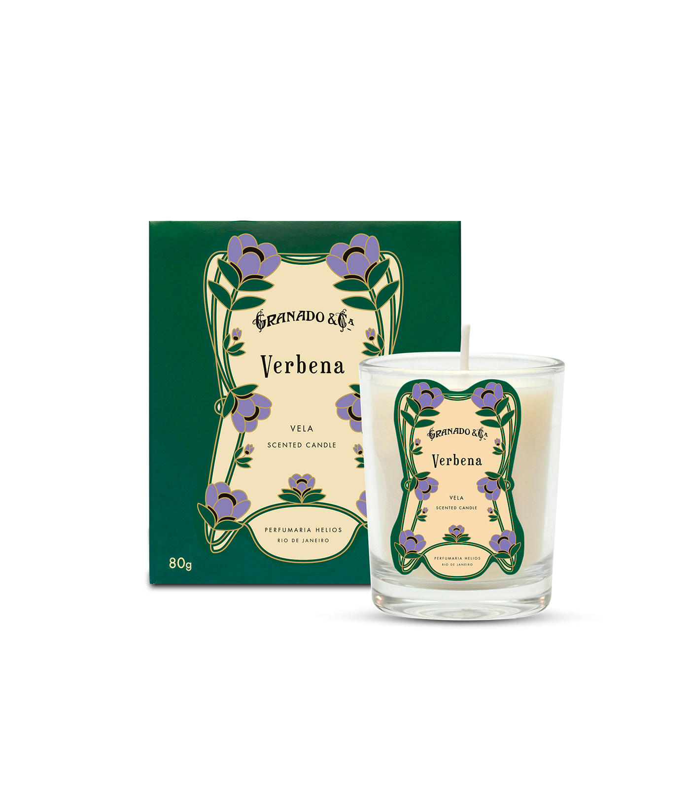 VERVEINE - Bougie 80g