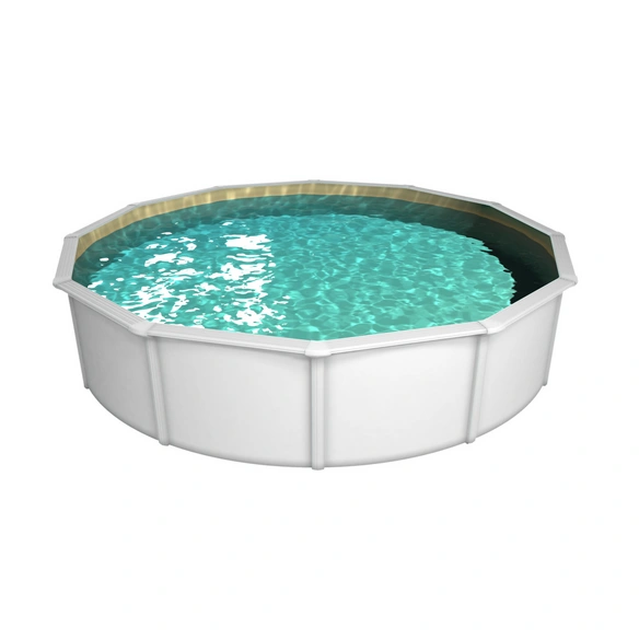 Stahlwand-Pool »Nuovo de Luxe II«, ⌀xH: 360 x 120 cm, Komplettset ohne Filteranlage