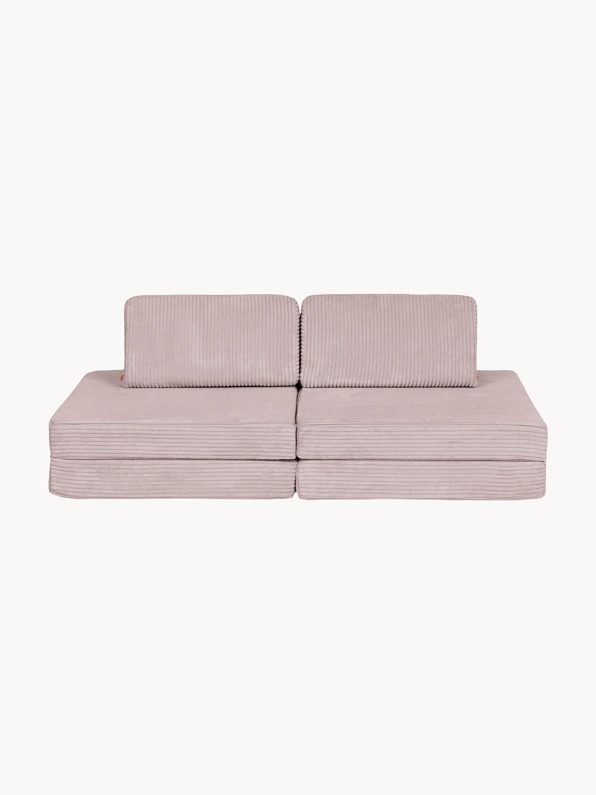 Modulares Spielsofa Mila aus Cord, handgefertigt
