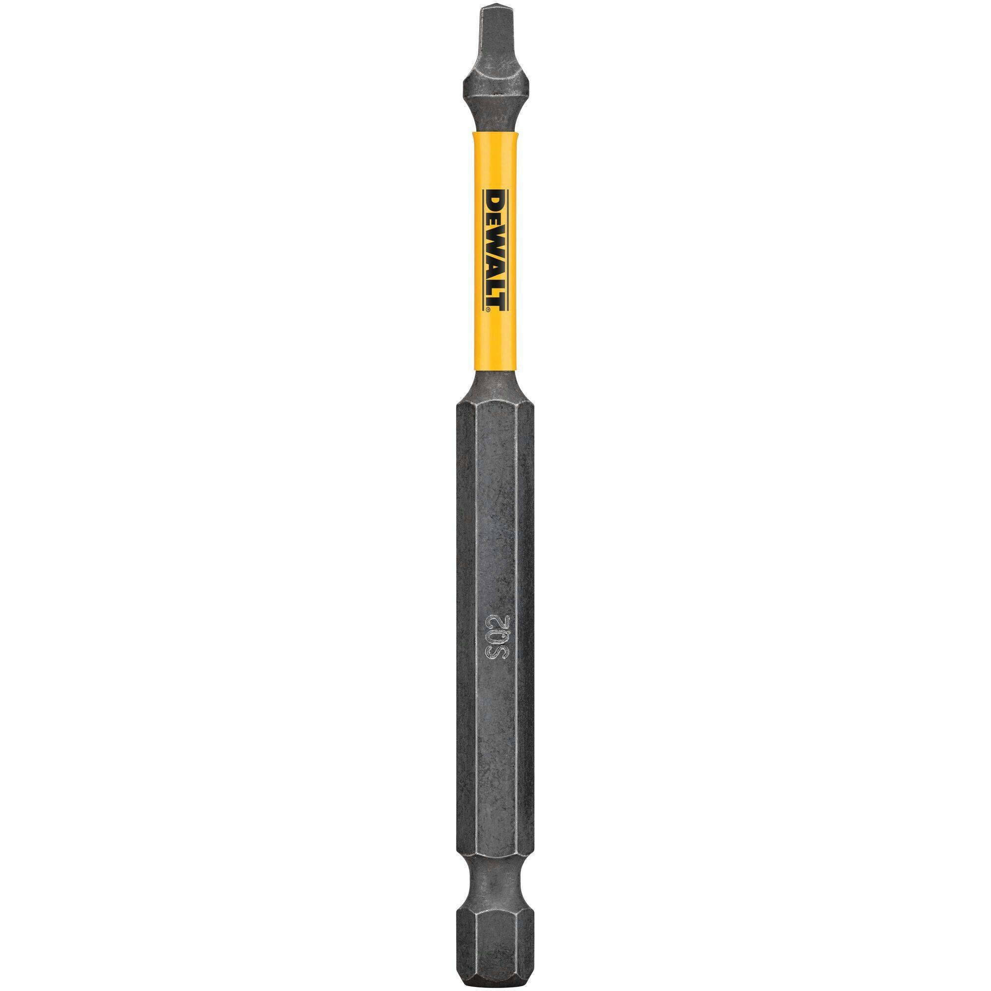 DEWALT DWA3SQ2IR Impact Ready 3-1/2-in SQ2 Square HCS Screwdriver Bit for Metal