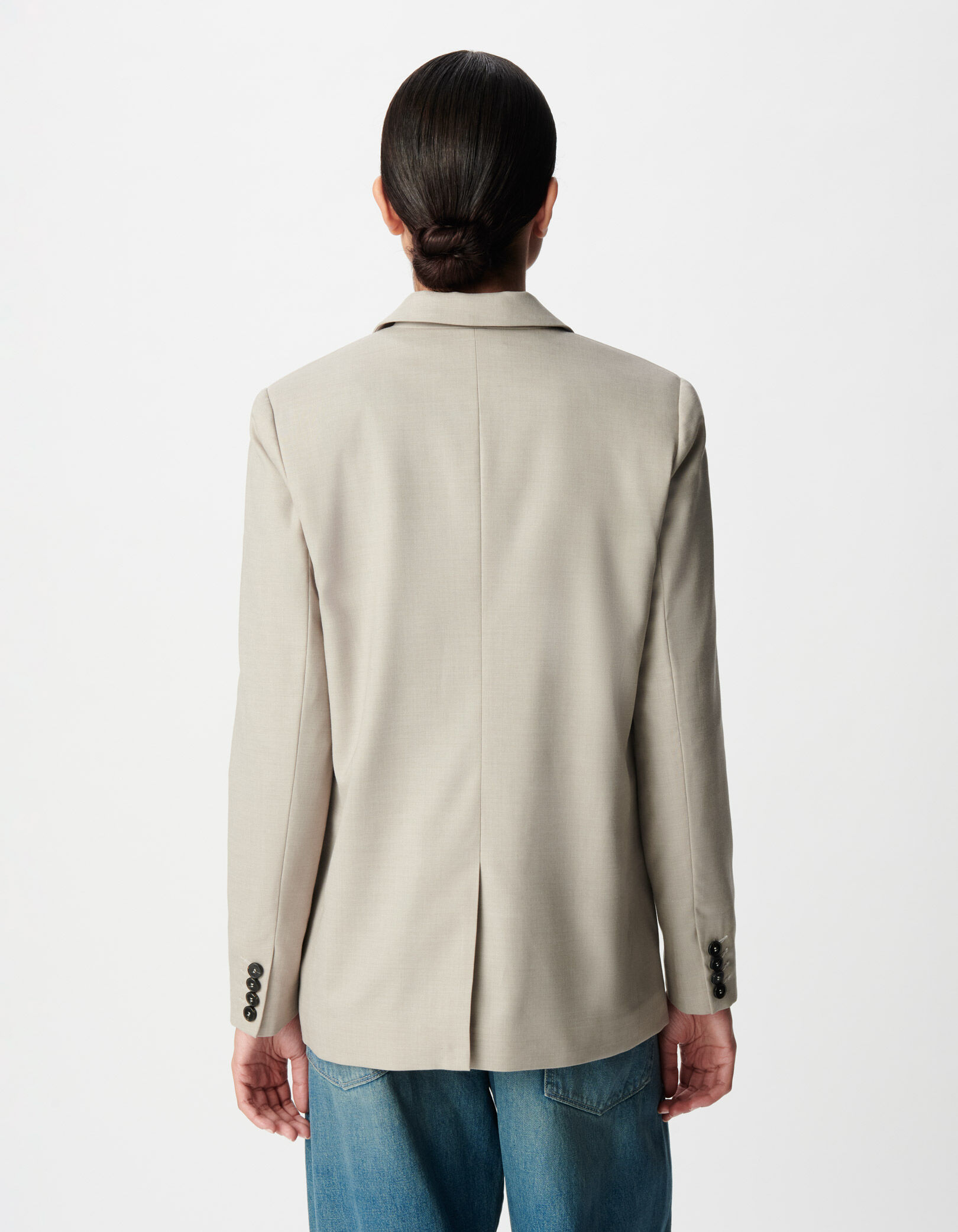 Veste de costume beige Femme