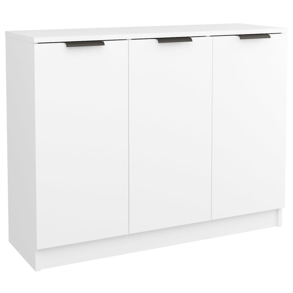 Szafka Biała z Drzwiami 90.5x30x70 cm do Salonu Pokoju Sypialni