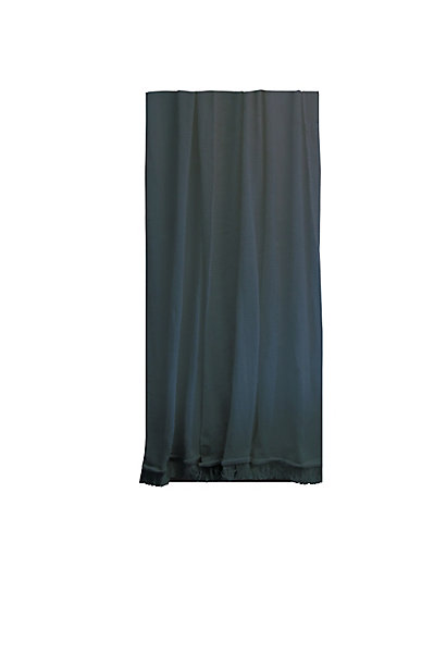Moustiquaire de porte en coton camel 140 x 225 cm
