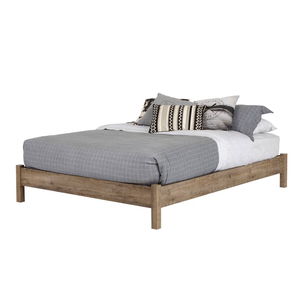 South Shore Munich Platform Bed on Legs, Full