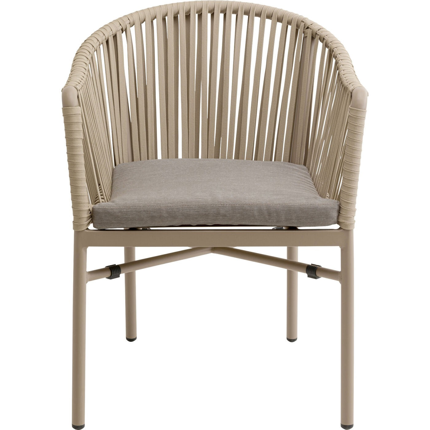 Kare Design Tuinstoel met armleuningen Santanyi beige