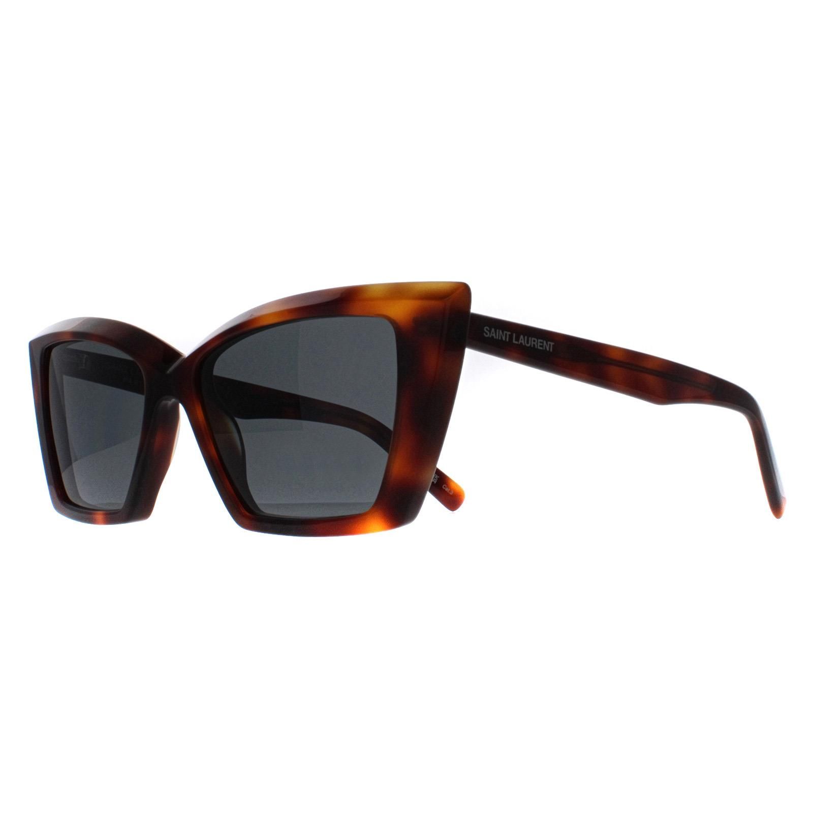 Saint Laurent Cat Eye Havana Black SL657