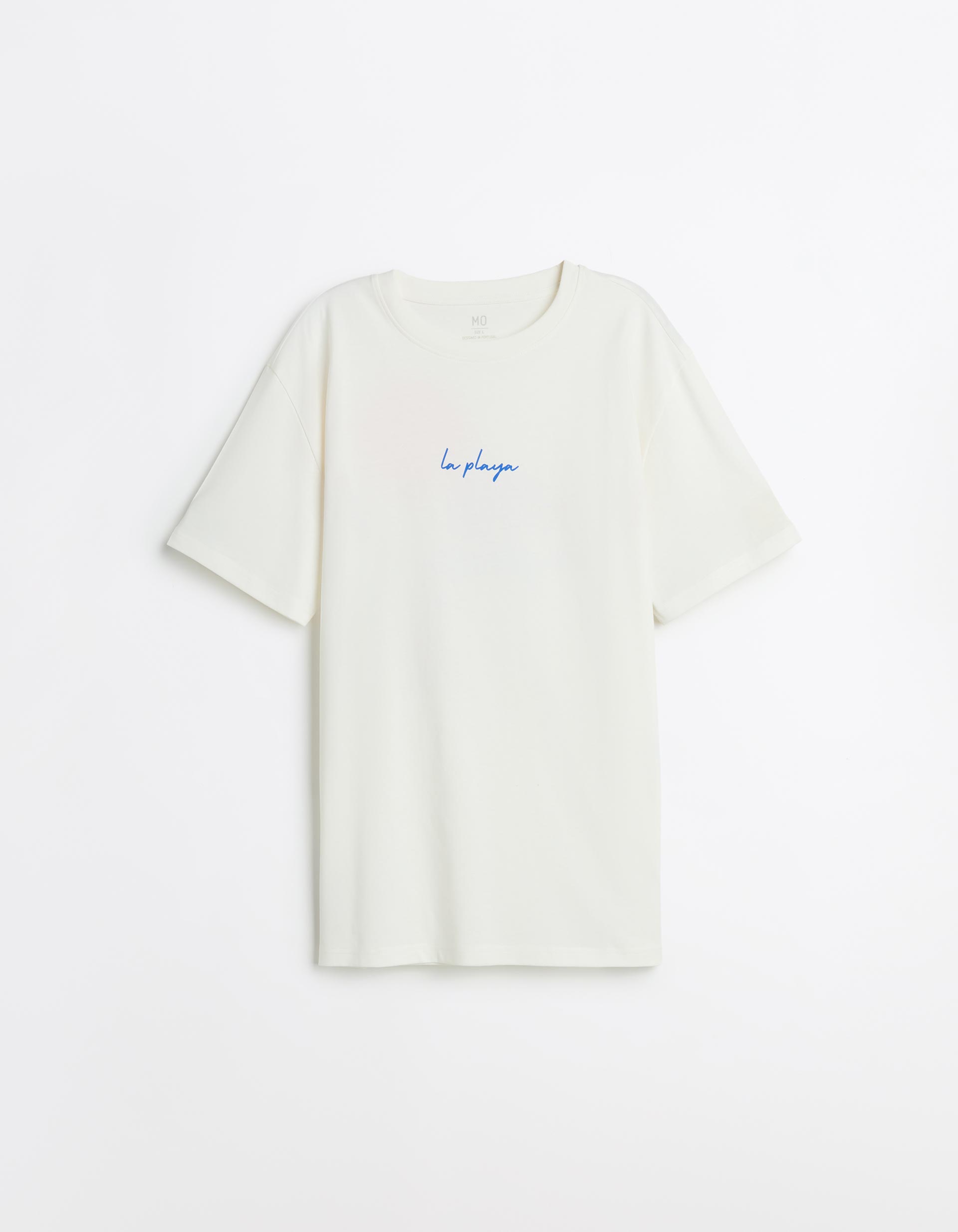 T-shirt Estampada, Homem, Branco