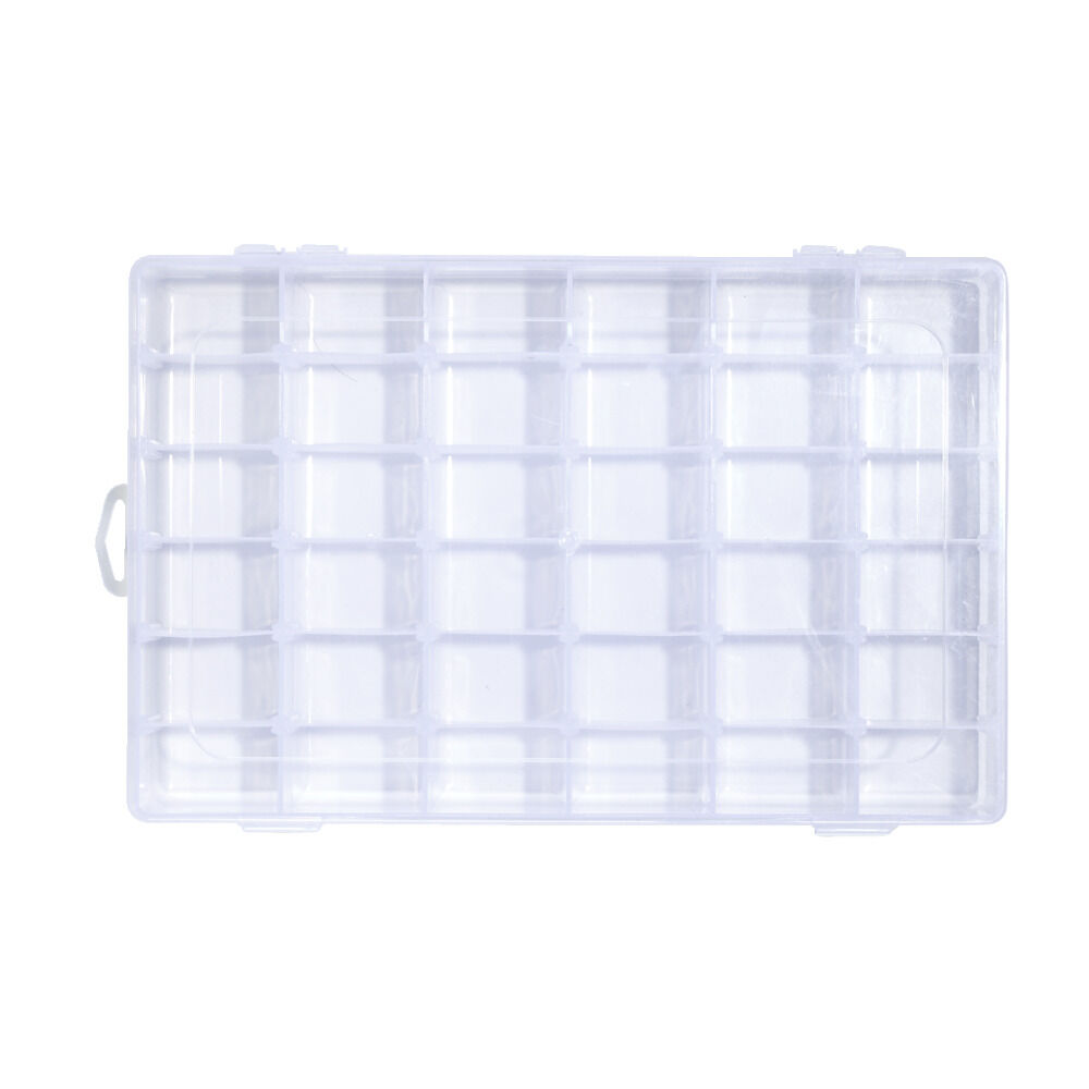 BoÎte de rangement pour vis et quincaillerie 36 compartiments 18,3x27,5cm
